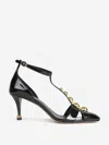 Chloé Cleia Heeled Sandals In Black