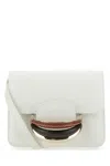 Chloé Chloe Women Ivory Leather Kattie Clutch