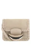 Chloé Chloe Sand Suede Kattie Clutch