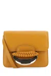 Chloé Versatile Leather Clutch With Unique Front Handle In 216