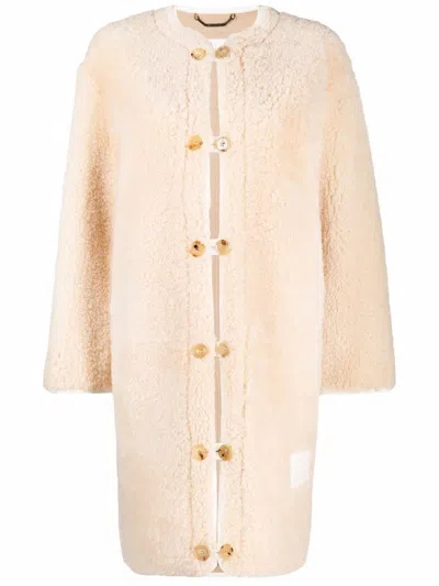 Chloé Coat In Neutral