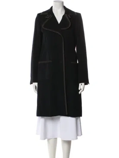 Pre-owned Chloé Coat In Black