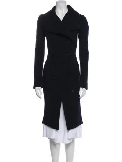 Pre-owned Chloé Coat In Blue