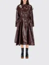 Chloé Coat  Woman Color Violet In Brown