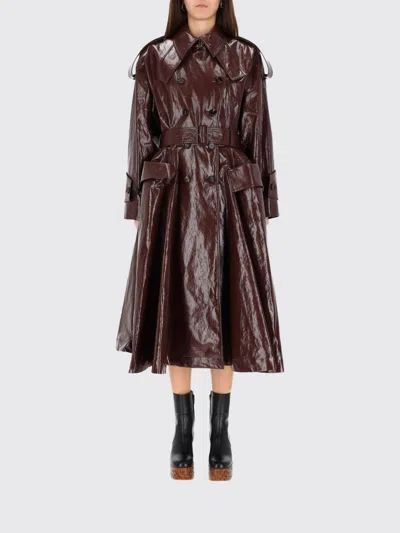Chloé Coat  Woman Color Violet In Brown
