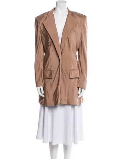 Pre-owned Chloé Coat In Neutral