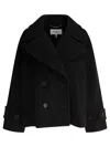 Chloé Chloe Black Wool Blend Coat