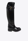 Chloé Coddington Leather Knee-high Boots