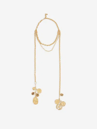 Chloé Collar Medals In Gold