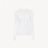 Chloé Fitted Wool Sweater With Lace Collar
