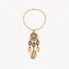 Chloé Collier  Fruits Femme Or Taille Onesize 100% Aluminium, Laiton In Gold