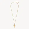 Chloé Collier Pendentif  Shells Femme Or Taille Onesize 100% Laiton, Pmma - Polyméthilméthacrilate In Gold
