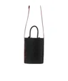 Chloé Colour-block Leather Bucket-bag In Black