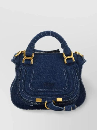 CHLOÉ COMPACT DENIM MARCIE BAG