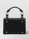 Chloé Compact Leather Shoulder Bag In Black