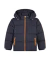 Chloé Contrasting Details Puffer Jacket In Black