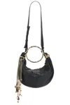 Chloé Corals And Chains Bracelet Bag In Black