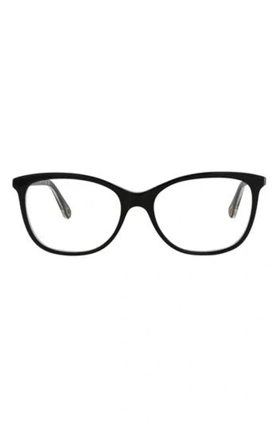 Chloé Core 52mm Optical Glasses In Black
