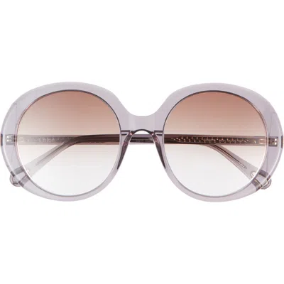 Chloé Core 54mm Round Sunglasses