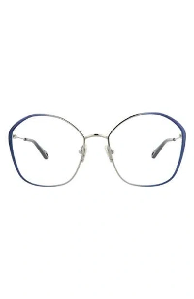 CHLOÉ CHLOÉ CORE 56MM ROUND OPTICAL GLASSES