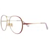 Chloé Aviator-frame Metal Optical Frames In Multi