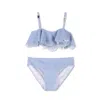 Chloé Striped Bikini Briefs In White