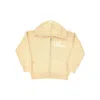 Chloé Cotton And Wool Blend Knitted Cardigan Kids In Yellow