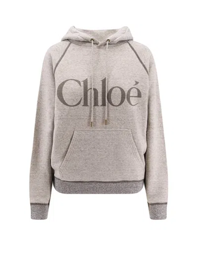 CHLOÉ COTTON BLEND SWEATSHIRT