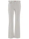 Chloé Cotton Canvas Pants In White