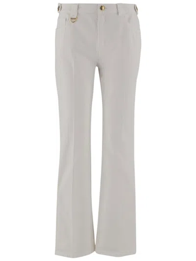 CHLOÉ CHLOÉ COTTON CANVAS PANTS