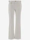 Chloé Chloã‰ Straight Jeans In White