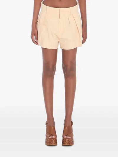 CHLOÉ COTTON-CANVAS SHORTS