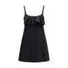 Chloé Black Cotton Casual Dress In Black