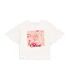 Chloé Logo-print Cotton T-shirt In White