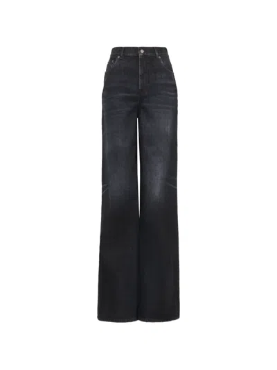Chloé Cotton Jeans In Black