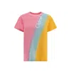 Chloé Logo Print T-shirt In Pink