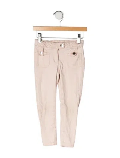 Pre-owned Chloé Babies' Cotton Pants In Pink