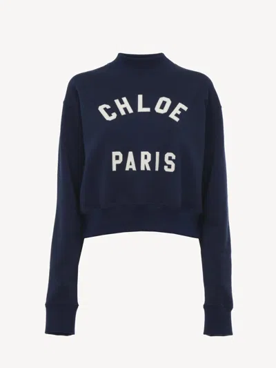 Chloé Cotton Pullover With Logo