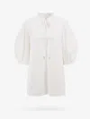 Chloé Chloe Tie Tunic Shirt Buttercream
