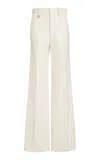 Chloé White Flared Trousers In White