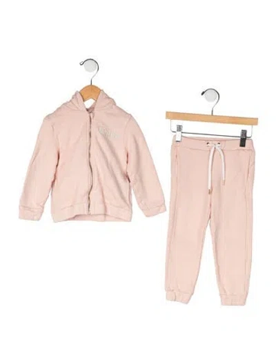 Pre-owned Chloé Babies' Cotton Sweatsuit In Pink