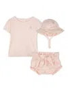 Chloé Cotton T-shirt And Bloomers Set In Pink