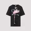 Chloé Chloe Printed Cotton T-shirt In Black