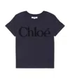 Chloé Cotton T-shirt In Blue
