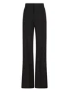 Chloé Cotton Tailored Trousers In Black