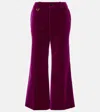 Chloé Purple Cotton Pants In Purple