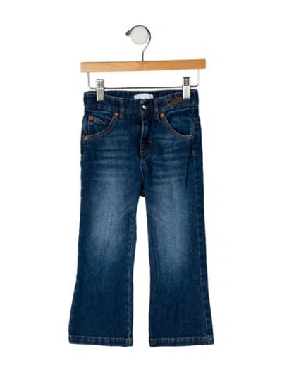 Pre-owned Chloé Babies' Cotton-blend Denim Jeans In Blue