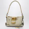 Chloé Cream Colored Small Paddington Bag In Sand