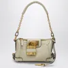 Chloé Cream Colored Small Paddington Bag Women In Neutral