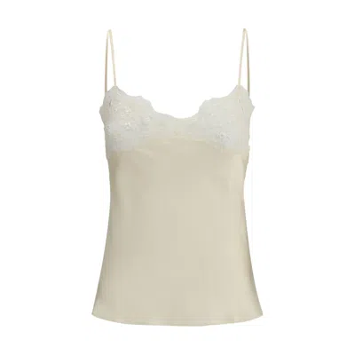 Chloé Cream Silk Top